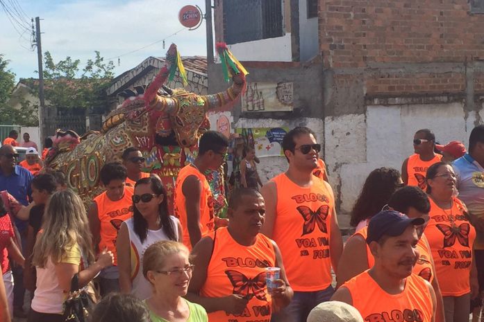 Bloco carnavalesco do Caps Noraci pedrosa