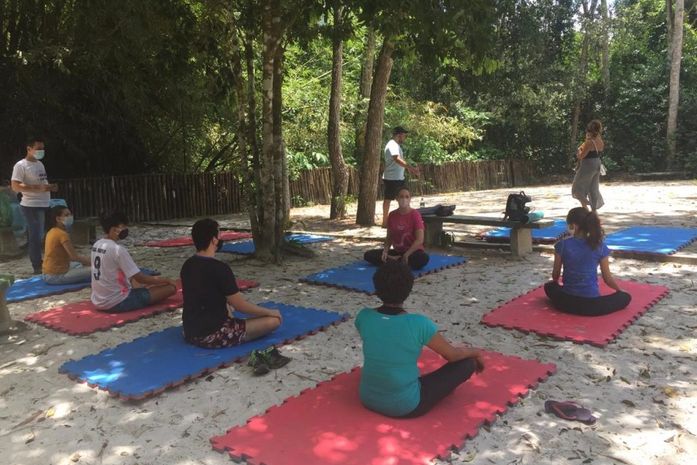Maceió rosa promove ações de Desenvolvimento de saúde e bem-estar no Parque Municipal