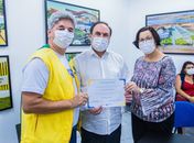 Prefeito Luciano dá posse aos membros do novo Conselho Municipal de Saúde