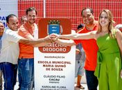 Prefeito Cacau entrega 16ª escola construída durante sua gestão em Marechal Deodoro