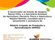Seagri lança Módulo Irrigado de Produção e Aprendizagem (Mipas)