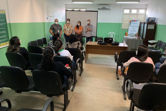 Secretaria de Saúde recebe técnicos do Cosems, em Palmeira