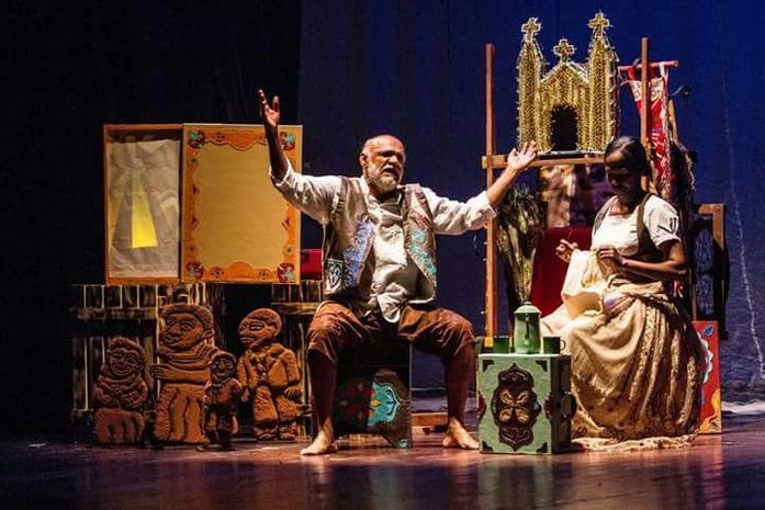 Chico de Assis interpreta o cangaceiro Volta Seca