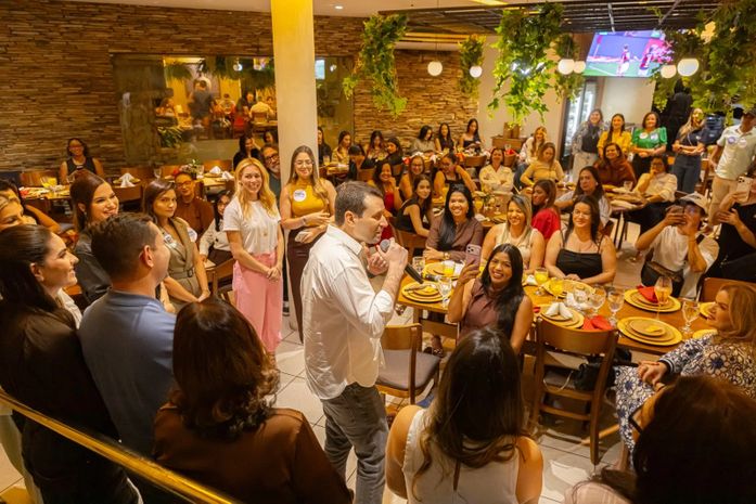 Em encontro com mulheres, Daniel Barbosa reforça compromissos com pautas femininas e de inclusão