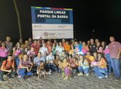 Dudu Ronalsa e Gaby Ronalsa recebem o apoio e o carinho no Pontal da Barra