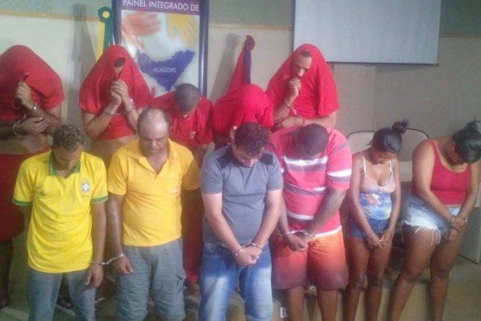 Polícia prende organização criminosa que agia em bairros de Maceió