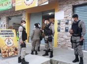 Na oportunidade, também foi averiguada a utilização de máscaras por parte dos clientes e funcionários das lojas