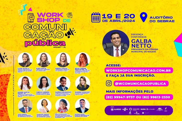 Eleições 2024: Workshop vai discutir desafios da comunicação política e institucional