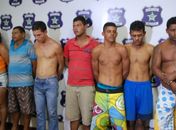 Quadrilha foi apresentada durante coletiva