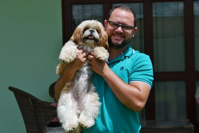 Pérola é só alegria