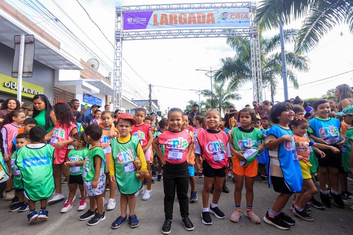Secretaria da Primeira Infância realiza Maratoninha do Cria em União dos Palmares