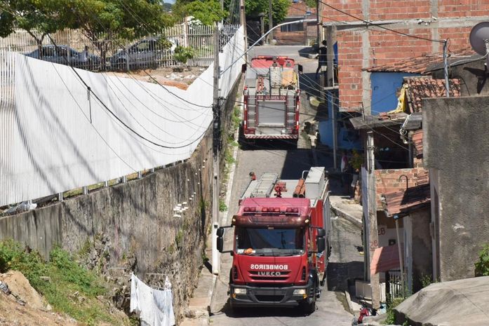Mãe e filho sofrem queimaduras de segundo grau durante Incêndio em residência