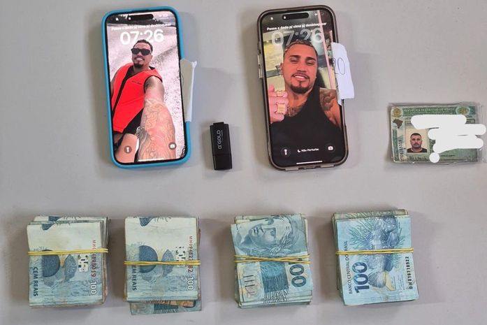 R$ 20 mil em espécie e iPhones: saiba o que foi apreendido com PTK durante operação contra o CV
