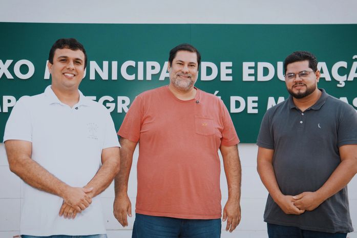 David, Bebeto e Osvaldo visitam Complexo Municipal José de Messias Barros; líderes reafirmam compromisso com futuro de Girau
