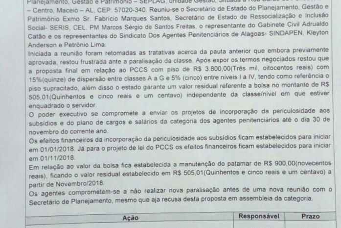 Agentes penitenciários planejam suspender visitas por tempo indeterminado