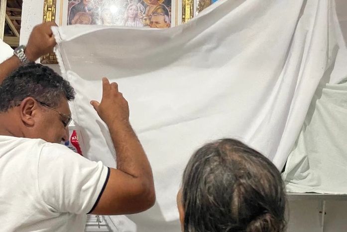 Santos cobertos, fé revelada: o rito que resiste ao tempo no interior de Alagoas