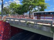 
“Está sendo superficial”: especialista critica obras de reparação do viaduto da Leste-Oeste e alerta para necessidade de reforma estrutural