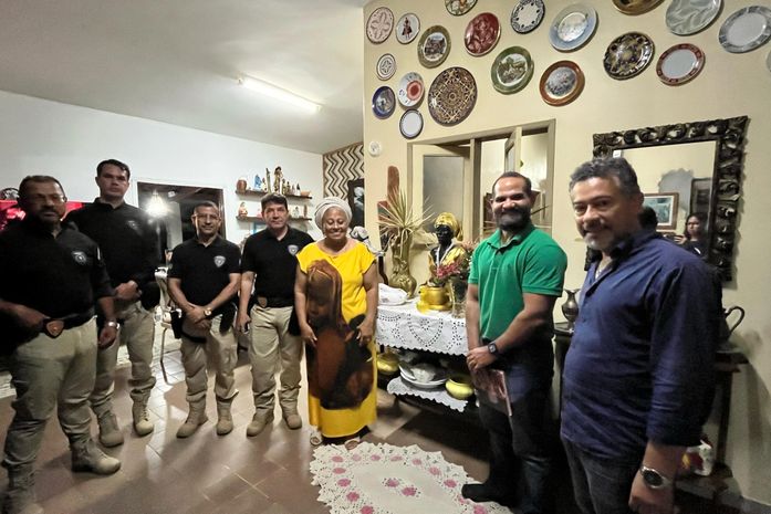 MPF realiza visita institucional à Mãe Neide Oyá D’Oxum, Patrimônio Vivo de Alagoas