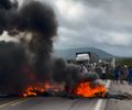 Comunidades indígenas bloqueiam rodovias em protesto contra o marco temporal em Alagoas