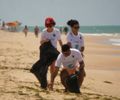 Mutirão de limpeza reúne voluntários em praias de Maceió e fortalece práticas sustentáveis