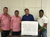 Marx Beltrão garante R$ 500 mil para energia em moradias populares de Porto Real do Colégio