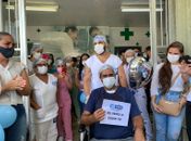 Após mais de 40 dias internado, paciente vence a covid e recebe alta de hospital no Agreste de AL