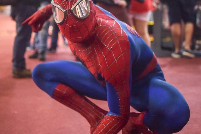 Cosplay de Homem-Aranha na CCXP