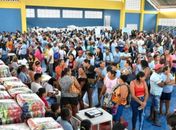 Programa Major Feliz entrega mais uma remessa de cestas básicas a famílias carentes do município