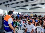 Semas realiza o cadastro das famílias que moram no Mutange e no Jardim Alagoas