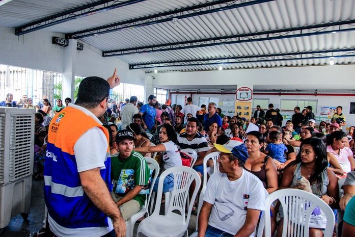 Semas realiza o cadastro das famílias que moram no Mutange e no Jardim Alagoas