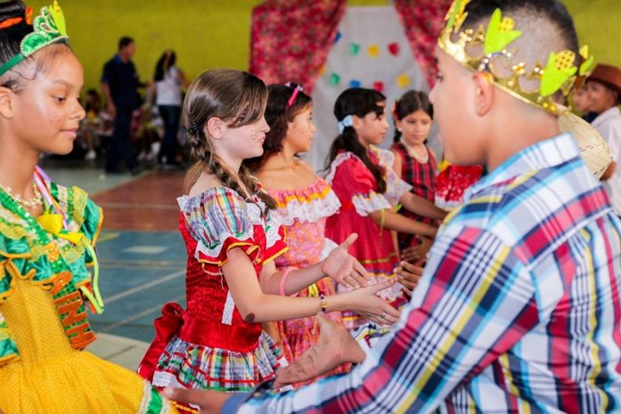 Escolas municipais participam do 22º Festival Junino
