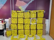 Operação nacional com participação da PCAL causa prejuízo de R$ 242 milhões ao crime organizado