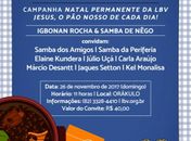LBV promove feijoada beneficente para angariar recursos em prol do Natal