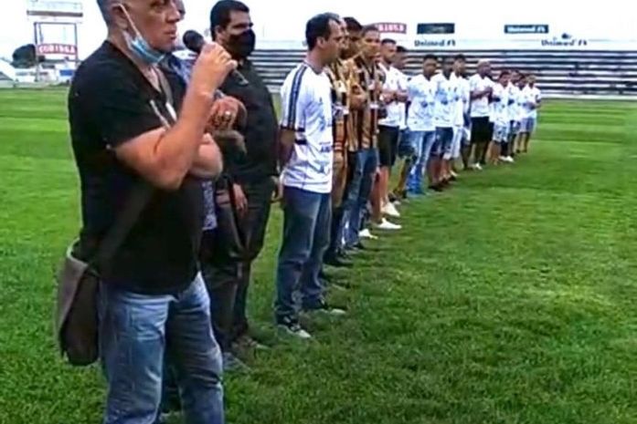 Com o goleiro Railson e o volante Magal, ASA apresenta elenco e comissão técnica