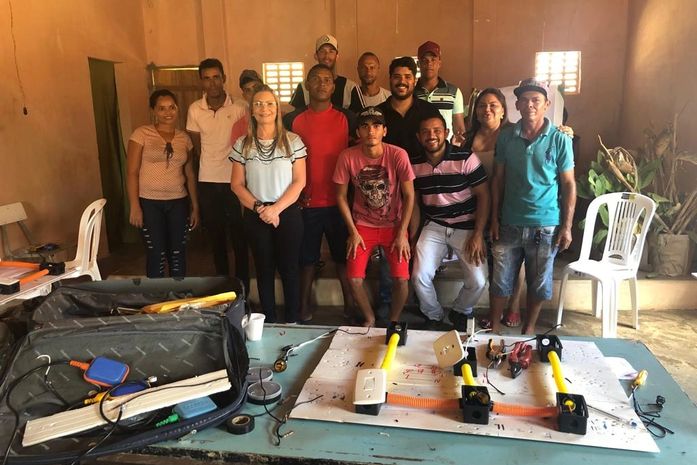 Em parceria, prefeitura de Major Izidoro e Senar realizam curso de eletricista para jovens da comunidade Nova Aparecida