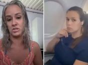 Quem é a mãe da criança do avião? Aline nega ter constrangido Jeniffer Castro