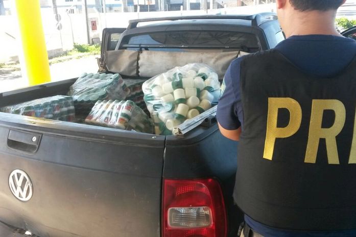 Remédios falsificads foram apreendidos pela PRF em São Miguel