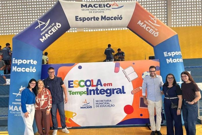 Esporte e Educação de Maceió lançam projeto Contraturno Campeão para alunos do tempo integral