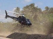 Aeronave Long Ranger, ou Falcão 02, será utilizada, a partir de agora, no combate à criminalidade no Agreste (Foto: Ascom Sedres)