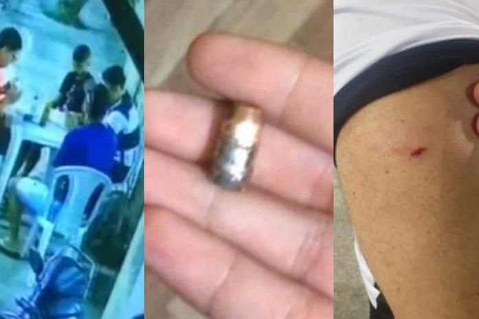 Ex-dirigente do ASA é atingido de raspão por bala perdida em Arapiraca