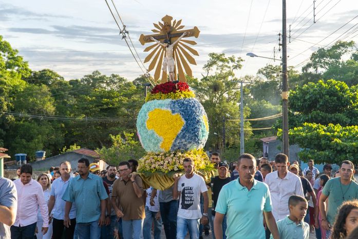 Procissão de Nosso Senhor dos Pobres, no Povoado Mumbaça, em Traipu.