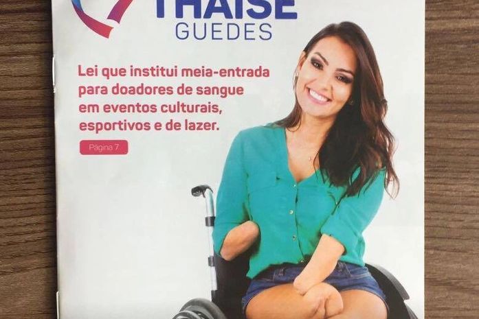 Thaise Guedes lança informativo com prestação de contas