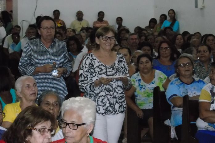 Eliza Alves participa da festa de Nossa Senhora da Conceição, padroeira de Rio Largo