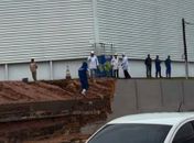 Muro da Sococo desaba após temporal em Maceió e mulher fica ferida 