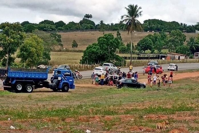 Capotamento deixa quatro vítimas na AL 101 Sul, em Coruripe
