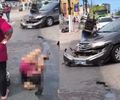 Motociclista fica ferido após colisão com carro na parte alta de Maceió