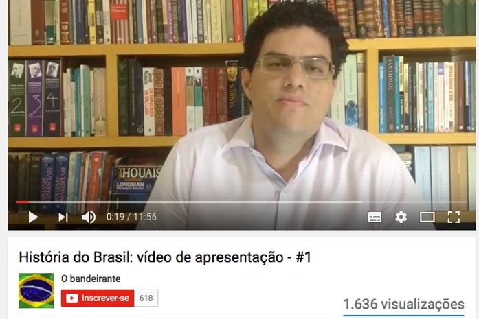 O Bandeirante: uma excelente iniciativa para quer conhecer a História do Brasil