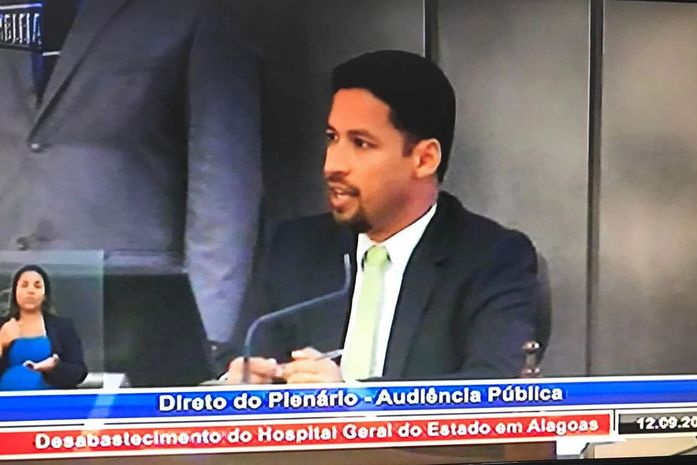 Deputado Rodrigo Cunha (PSDB/AL) foi quem conduziu a audiência