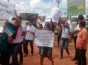 Protestos marcam a visita do governador Renan Filho a Arapiraca 