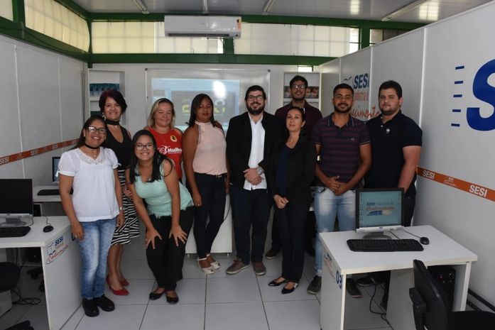 Coordenação do SESI visita instalações da Indústria do Conhecimento em São José da Laje